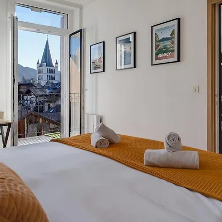 Le Balcon Annecien 4 - Rooftop View For 2-4 People *